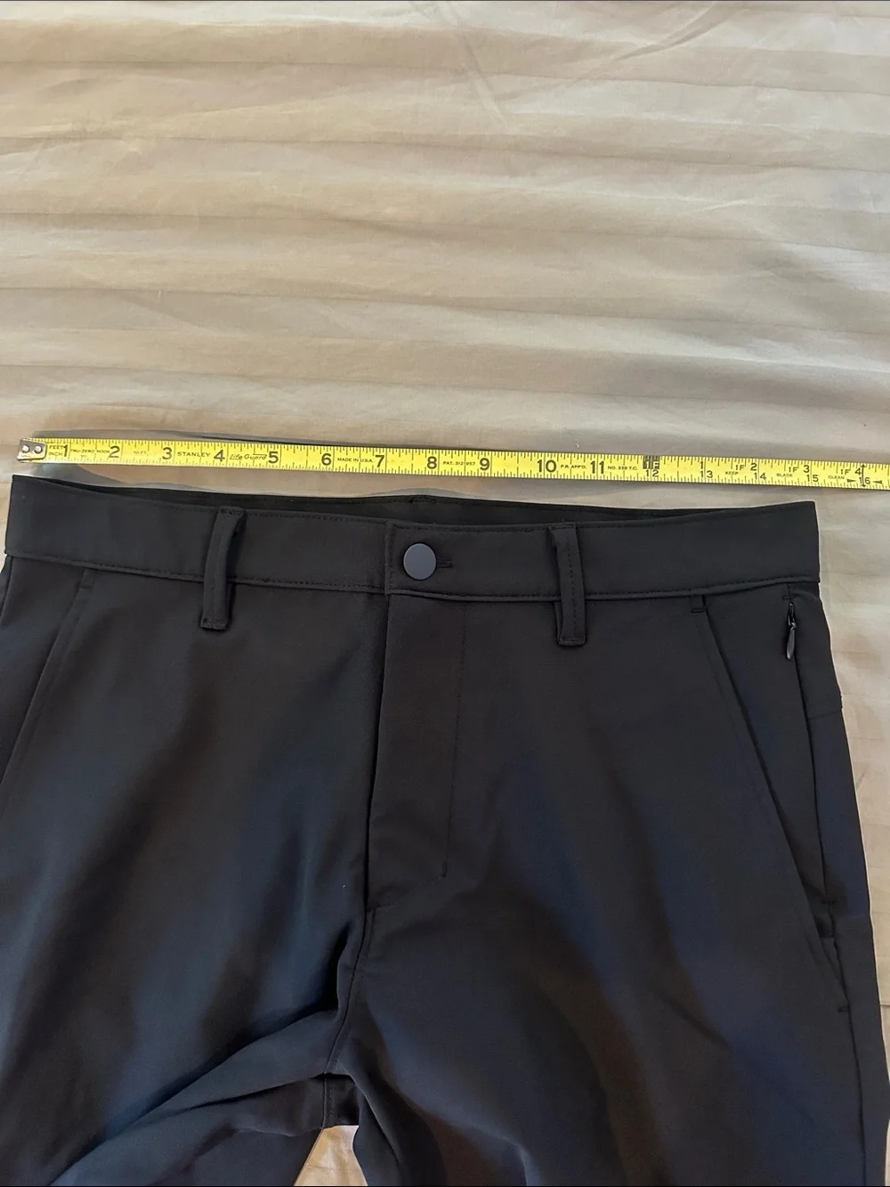 Old Navy Black Flat-Front Performance Shorts